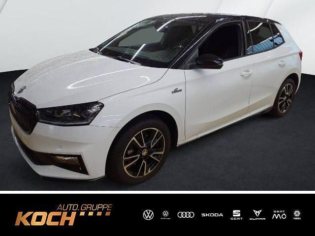 Moonweiss metallic Gebraucht 2025 Skoda Fabia Monte Carlo Kleinwagen | 24.260 € (Fairer Preis) - Bild 1/4