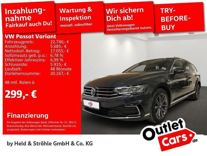 Uranograu Gebraucht 2020 VW Passat GTE Kombi | 22.740 € (Guter Preis) - Bild 1/3