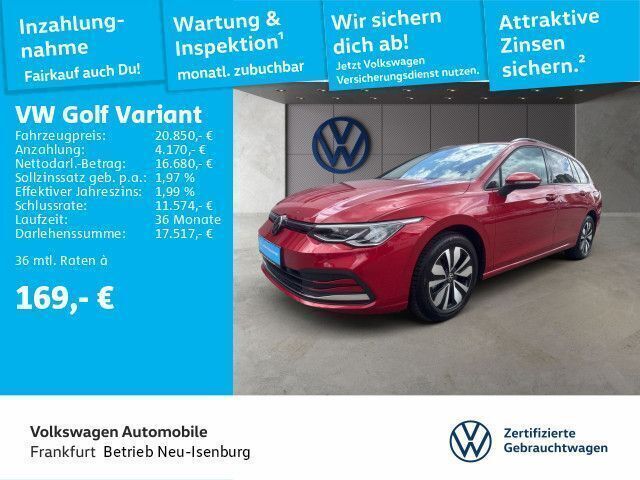 Kings red metallic Gebraucht 2023 VW Golf VIII Move Kombi | 21.350 € (Guter Preis) - Bild 1/4