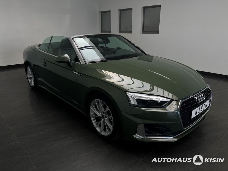 Gebraucht Audi A5 Cabriolet Advanced Plus 204 PS (150 kW) 2024 Green metallic Cabrio