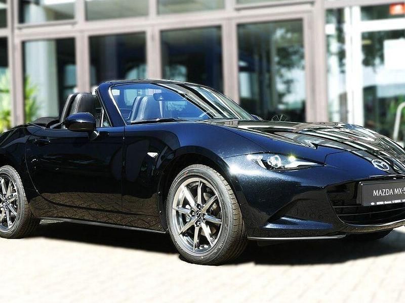 Neu Mazda MX5 Exclusive-Line 132 PS (97 kW) 2025 Jet black Cabrio