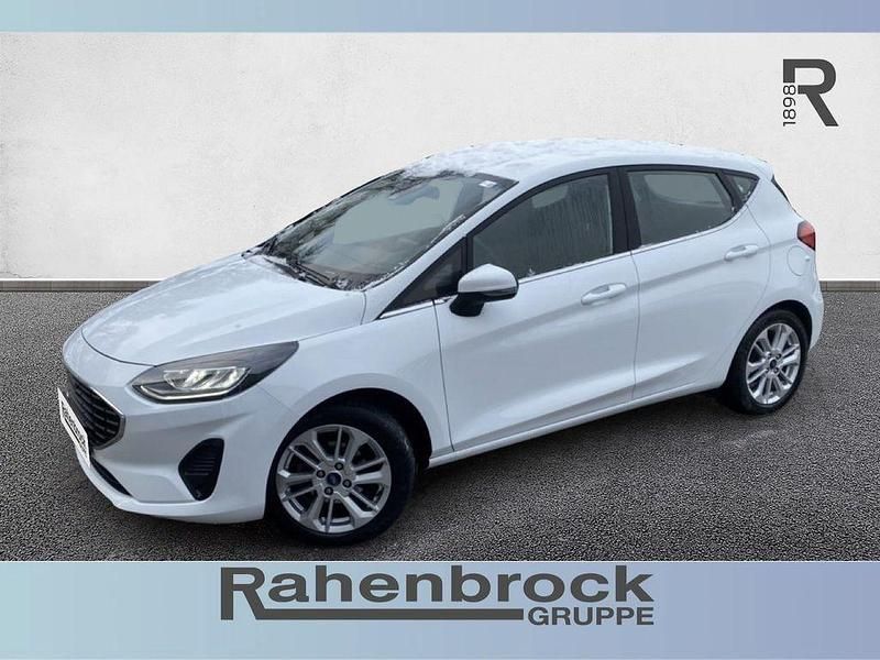 Gebraucht Ford Fiesta Titanium 101 PS (74 kW) 2022 Weiß Kleinwagen