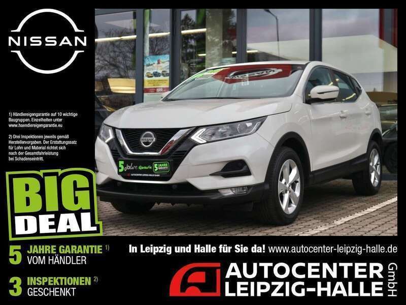 Brilliant white (m) Gebraucht 2020 Nissan Qashqai Shiro SUV | 19.470 € (Fairer Preis) - Bild 1/4