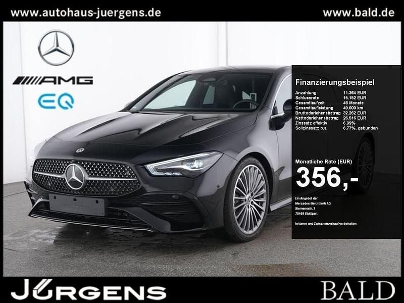 Nachtschwarz Gebraucht 2024 Mercedes CLA200 Shooting Brake AMG Kombi | 37.880 € (Teuer) - Bild 1/4