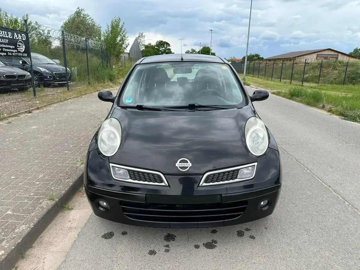 Gebraucht Nissan Micra 80 PS (58 kW) 2007 Schwarz Kleinwagen
