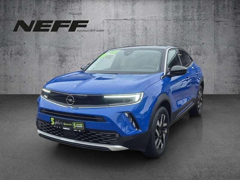 Gebraucht Opel Mokka Elegance 101 PS (74 kW) 2022 Perl blau/voltaic blue SUV