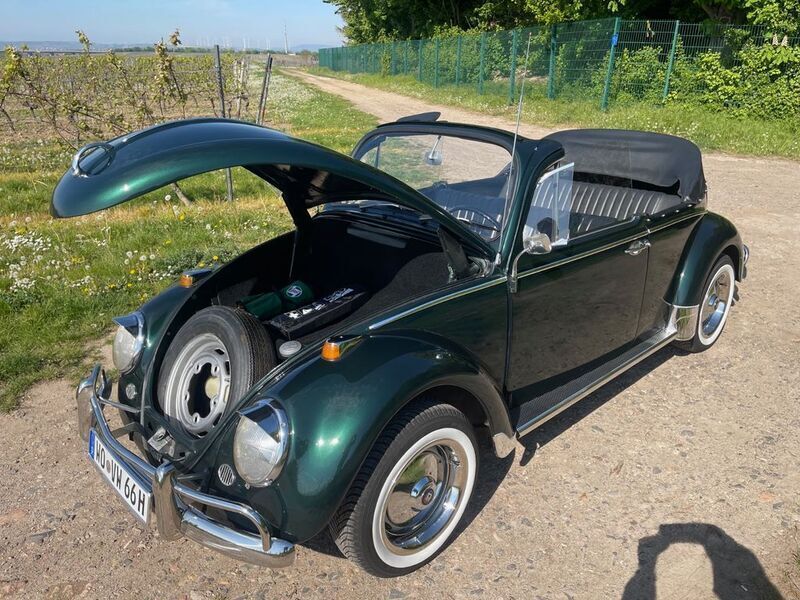 Gebraucht VW Käfer 39 PS (28 kW) 1966 Grün Cabrio