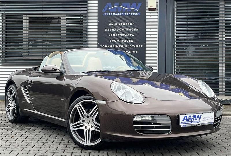 Gebraucht Porsche Boxster 245 PS (180 kW) 2008 Braun Cabrio