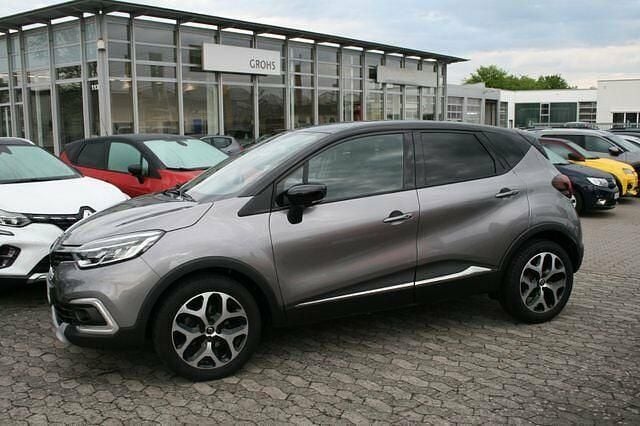 Gebraucht Renault Captur Collection 131 PS (96 kW) 2019 Grau (graumetallic mit schwarzem dach) SUV