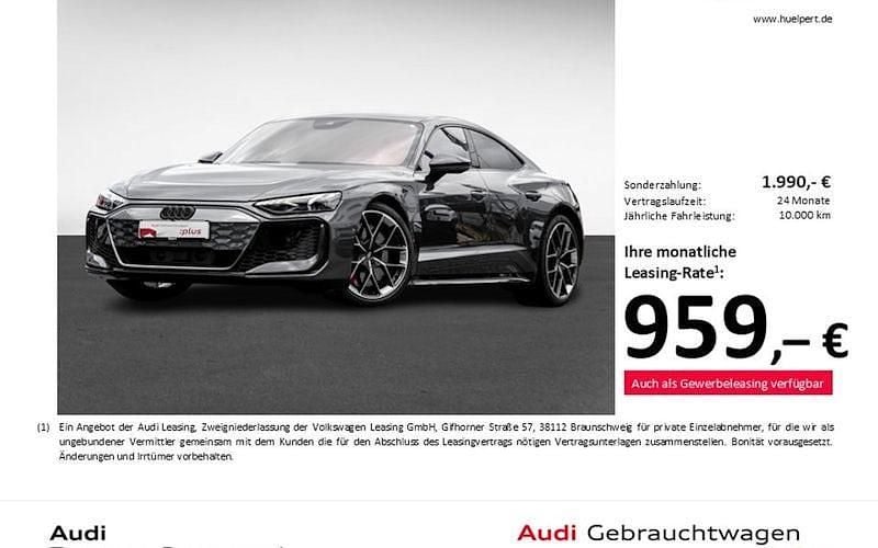 Grau Neu 2024 Audi RS e-tron GT Ambiente Limousine | 109.555 € (Superpreis) - Bild 1/4