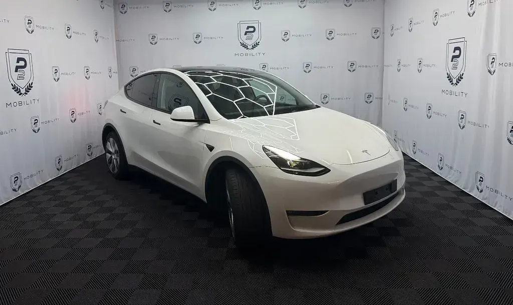 Gebraucht Tesla Model Y Long Range AWD 378 kW (514 PS) 2023 Weiß SUV