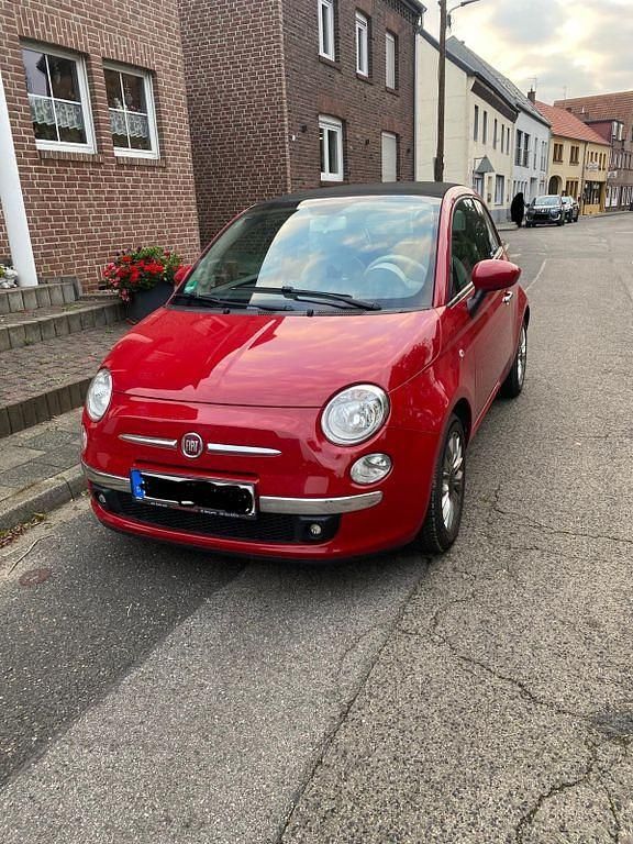 Rot Gebraucht 2015 Fiat 500C Lounge Cabrio | 6.500 € (Guter Preis) - Bild 1/4