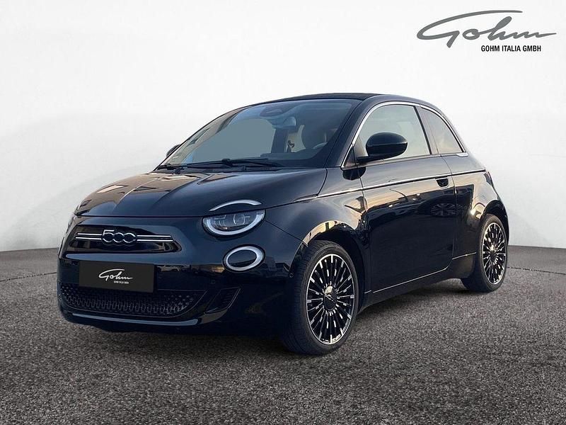 Schwarz Gebraucht 2022 Fiat 500e La Prima Cabrio | 19.680 € (Fairer Preis) - Bild 1/4