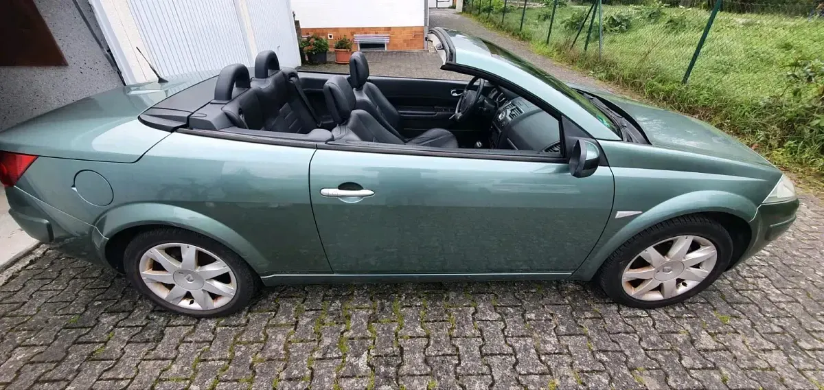 Gebraucht Renault Mégane Cabriolet 135 PS (99 kW) 2006 Grün Cabrio
