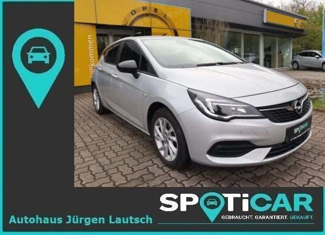 Silver metallic Gebraucht 2021 Opel Astra Edition Limousine | 12.700 € (Superpreis) - Bild 1/4