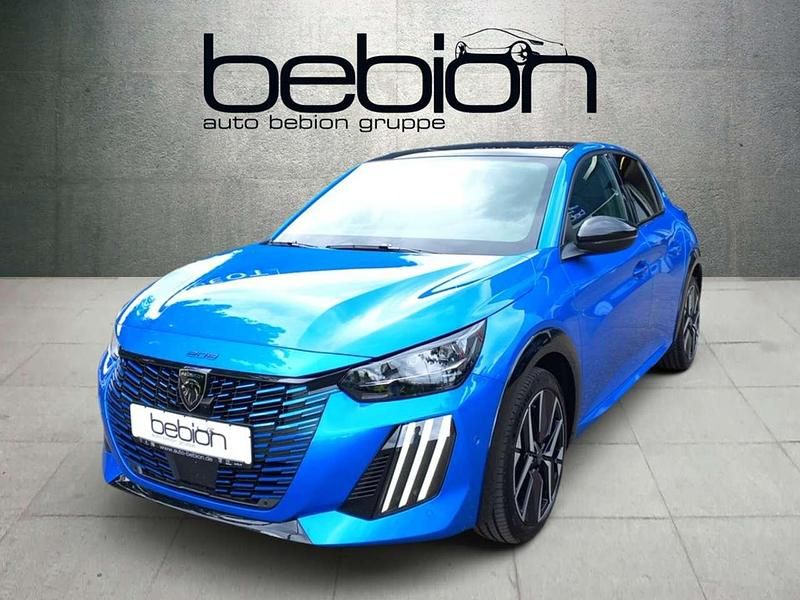 Blau Gebraucht 2024 Peugeot e-208 GTi Kleinwagen | 27.900 € - Bild 1/4