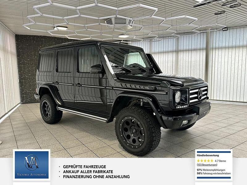 Obsidianschwarz Gebraucht 2013 Mercedes G350 SUV | 48.490 € (Fairer Preis) - Bild 1/4