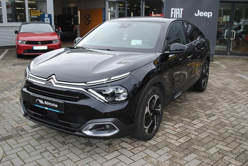 Gebraucht Citroën C4 PureTech 131 PS (96 kW) 2023 Lackierung schwarz perla nera/typ aussenverkleidung metalliclackierung Limousine