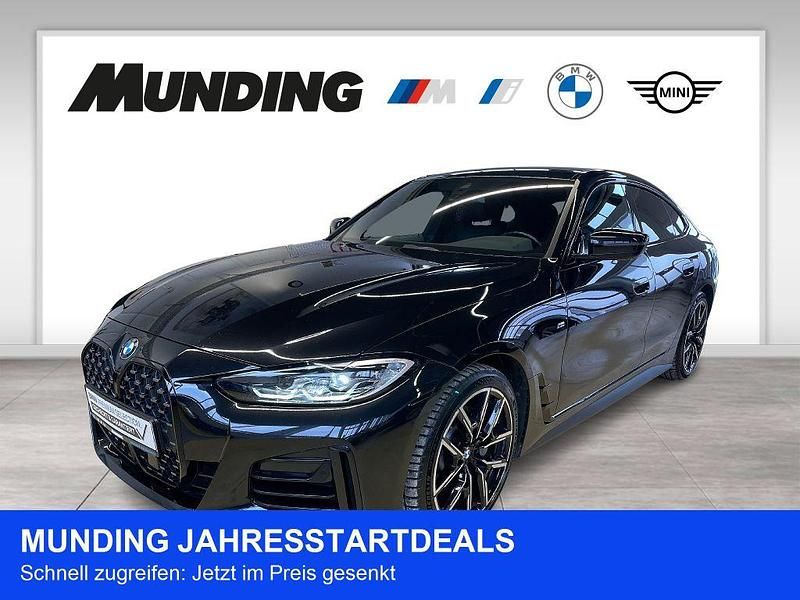 Schwarz Gebraucht 2021 BMW 430 Gran Coupé M Sport Coupé | 35.470 € (Fairer Preis) - Bild 1/4