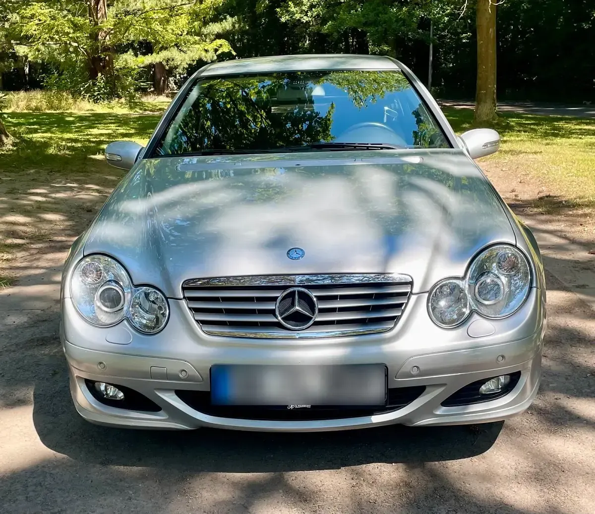 Gebraucht Mercedes C180 143 PS (105 kW) 2006 Silber Coupé