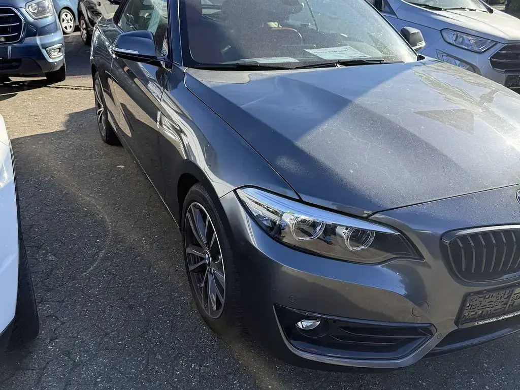 Gebraucht BMW 218 Sport Line 150 PS (110 kW) 2019 Mineralgrau Cabrio