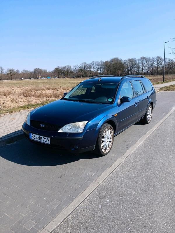 Blau Gebraucht 2003 Ford Mondeo Kombi | 444 € (Superpreis) - Bild 1/4