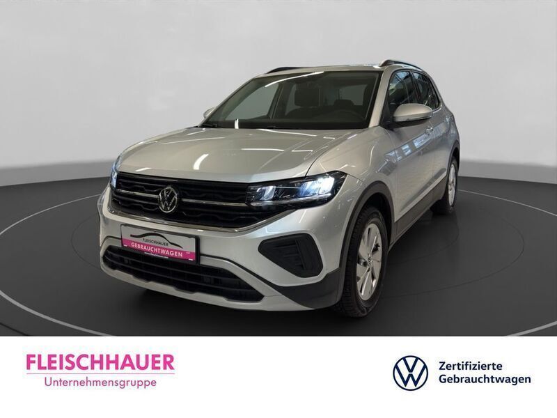 Silber Gebraucht 2024 VW T-Cross IQ Drive SUV | 20.880 € (Fairer Preis) - Bild 1/4