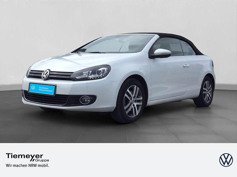 Weiß Gebraucht 2013 VW Golf Cabriolet Cabrio | 10.480 € (Fairer Preis) - Bild 1/4