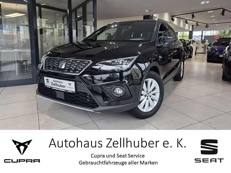 Schwarz / dach in grau Gebraucht 2021 Seat Arona XCELLENCE SUV | 16.730 € (Fairer Preis) - Bild 1/4