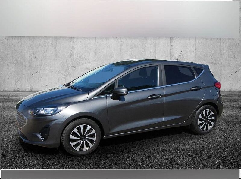Grau Gebraucht 2022 Ford Fiesta Titanium Kleinwagen | 16.249 € (Fairer Preis) - Bild 1/4