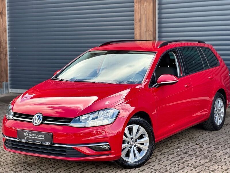 Rot Gebraucht 2017 VW Golf VII Comfortline Kombi | 7.999 € (Guter Preis) - Bild 1/4