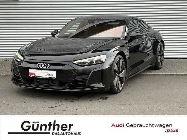 Mythosschwarz metallic Gebraucht 2022 Audi e-tron GT quattro Ambiente Limousine | 52.917 € (Guter Preis) - Bild 1/4