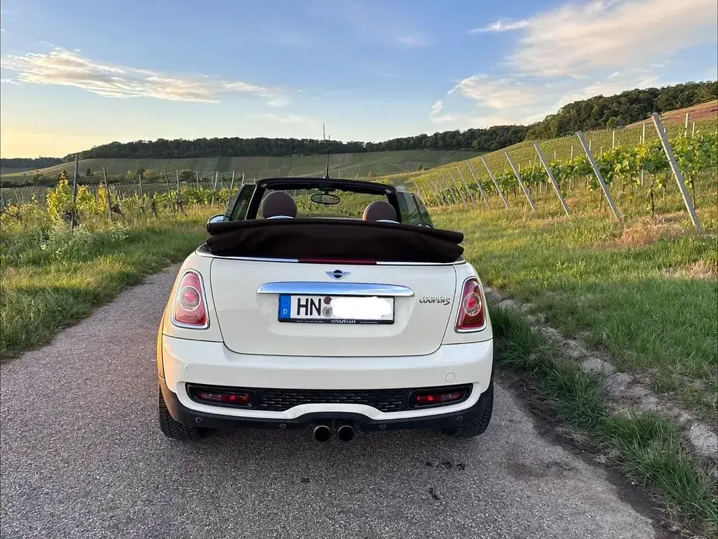 Gebraucht Mini Cooper S Cabriolet Pepper 184 PS (135 kW) 2012 Weiß Cabrio