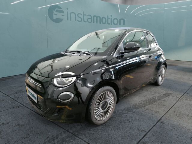 Schwarz Gebraucht 2023 Fiat 500e Basis Cabrio | 22.740 € (Guter Preis) - Bild 1/2
