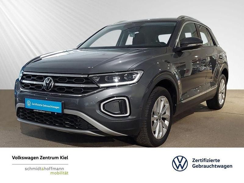 Indiumgrau Gebraucht 2022 VW T-Roc Style SUV | 22.980 € (Guter Preis) - Bild 1/4
