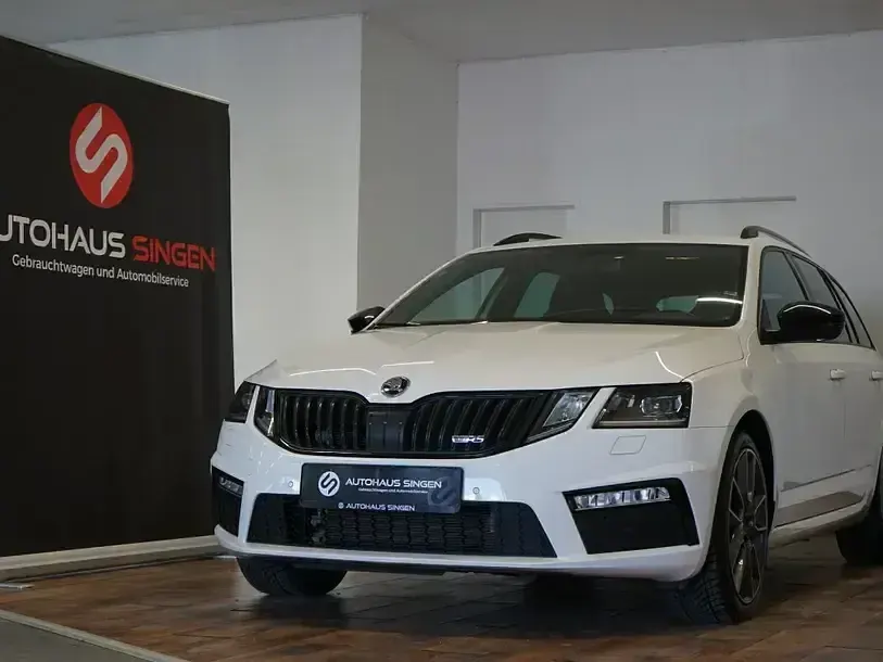 Gebraucht Skoda Octavia RS 230 PS (169 kW) 2017 Weiß Kombi