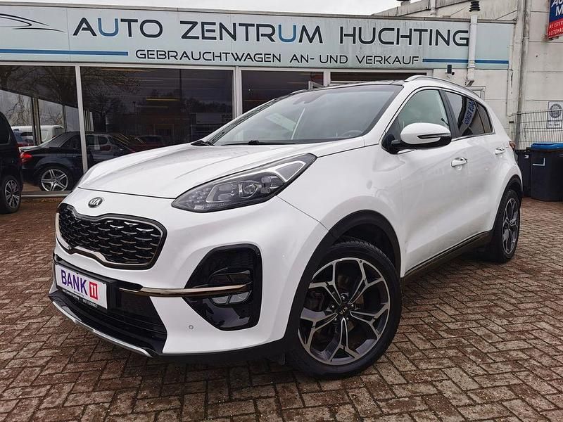 (hw2) deluxe white Gebraucht 2020 Kia Sportage GT-Line SUV | 22.450 € (Fairer Preis) - Bild 1/4