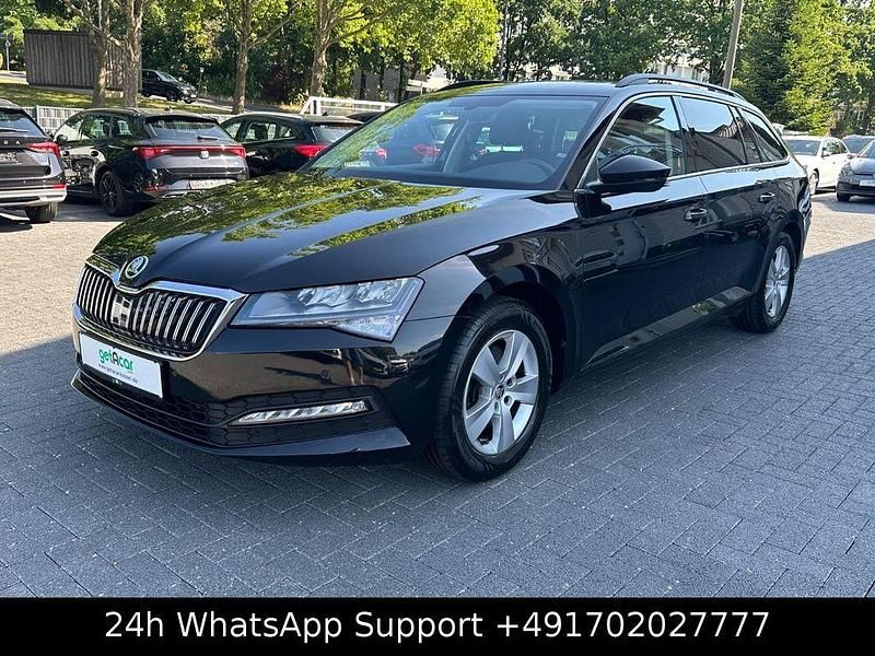 Schwarz Gebraucht 2022 Skoda Superb Ambition Kombi | 14.990 € (Guter Preis) - Bild 1/4