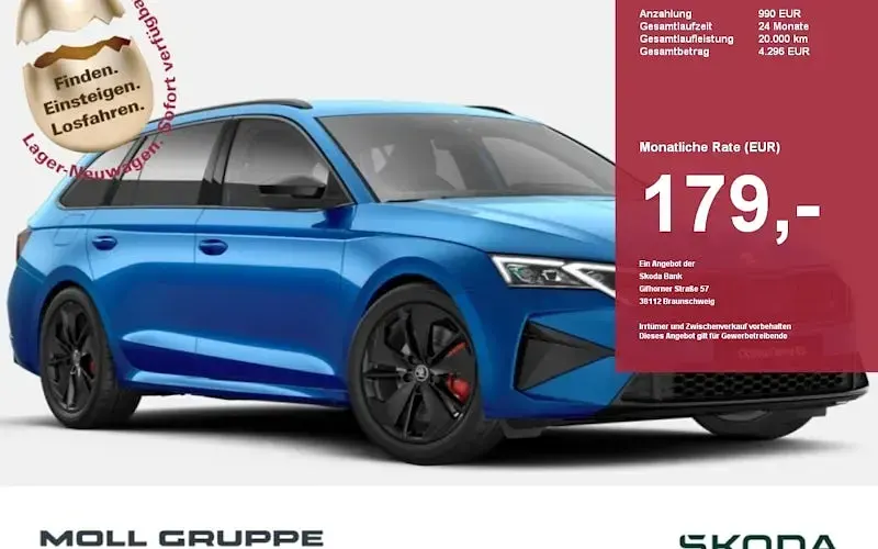 Gebraucht Skoda Octavia RS 265 PS (194 kW) 2025 Kombi