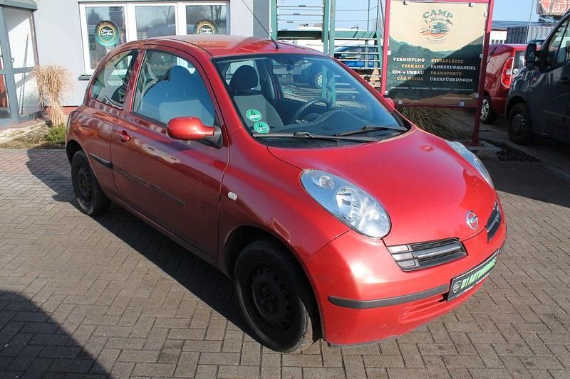 Gebraucht Nissan Micra 65 PS (47 kW) 2004 Rot Kleinwagen