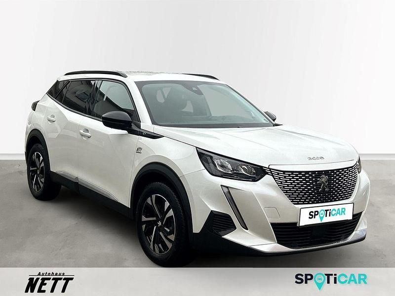 Gebraucht Peugeot e-2008 Allure 100 kW (136 PS) 2022 Weiss SUV