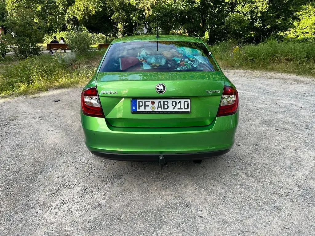 Gebraucht Skoda Rapid Clever 110 PS (80 kW) 2018 Grün Kleinwagen
