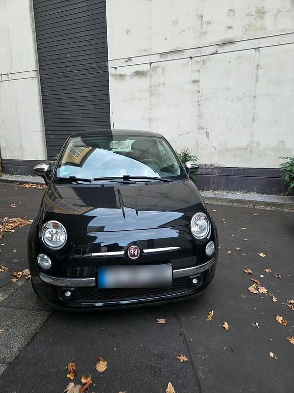 Gebraucht Fiat 500 85 PS (62 kW) 2012 Schwarz Kleinwagen