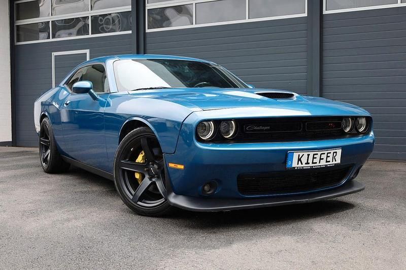 Blau Gebraucht 2021 Dodge Challenger Coupé | 29.950 € (Superpreis) - Bild 1/4