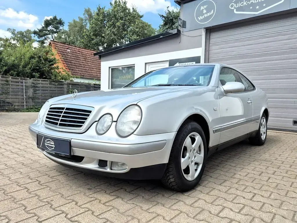 Gebraucht Mercedes CLK200 Elegance 136 PS (100 kW) 1998 Silber Coupé