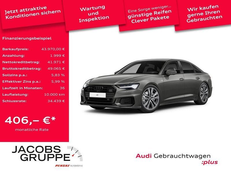Chronosgrau Gebraucht 2023 Audi A6 Advanced Limousine | 43.970 € (Fairer Preis) - Bild 1/4