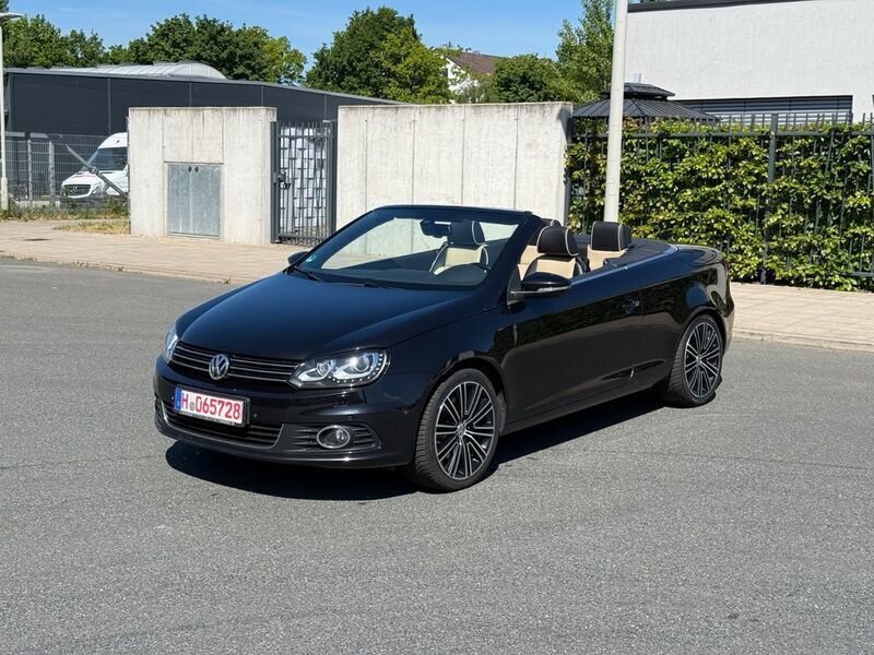 Schwarz Gebraucht 2012 VW Eos Exclusive Cabrio | 9.990 € (Fairer Preis) - Bild 1/4