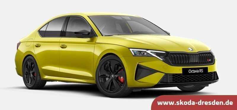 Gold Neu 2025 Skoda Octavia RS Limousine | 45.180 € (Teuer) - Bild 1/4