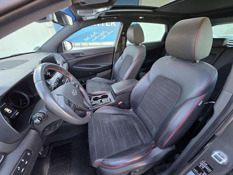 Gebraucht Hyundai Tucson N Line 177 PS (130 kW) 2020 Olive grey SUV