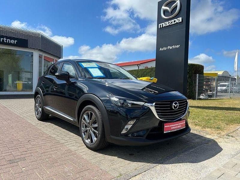 Onyxschwarz metallic Gebraucht 2017 Mazda CX-3 SUV | 15.990 € (Fairer Preis) - Bild 1/4